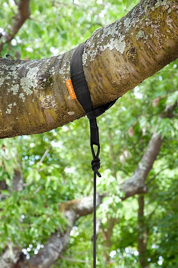 LA SIESTA ZunZun Travel Hammock Chair with Easy-Adjust Suspension, Lightweight, Portable, Outdoor Relaxation, Featuring Breathable Nylon Fabric, Max 265 Lbs, Sunrise