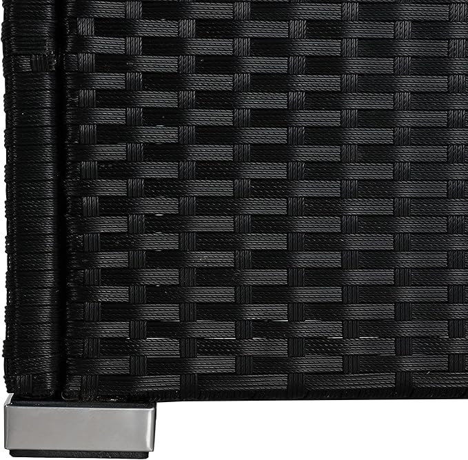 SAFAVIEH Outdoor Sectional Diona Black/White Outdoor Living Set