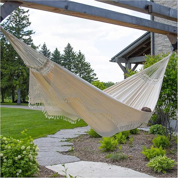 Vivere Authentic Brazilian Elegant Hammock - 450 lb Capacity