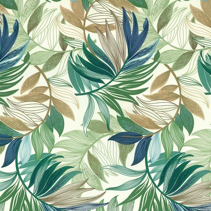 LVTXIII Outdoor Lumbar Pillow Covers Only Set of 2 Patio Decorative Pillow Cases, Water Repellent Lumbar Cushion Cases for Sofa, Patio Couch Garden Use, 12x20 Inch, Lush Leaf Green