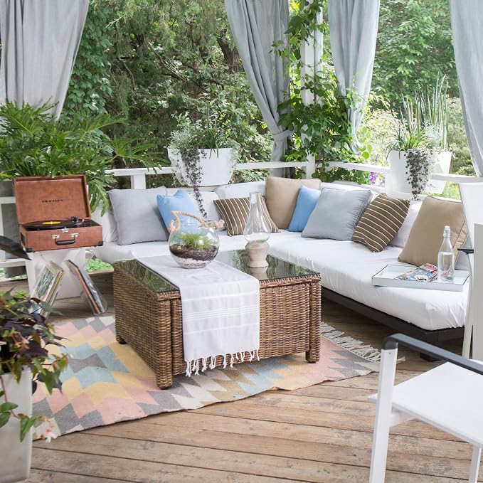 Comfort Classics Sunbrella Outdoor/Indoor Throw Pillow in Harwood Crimson Inc.
