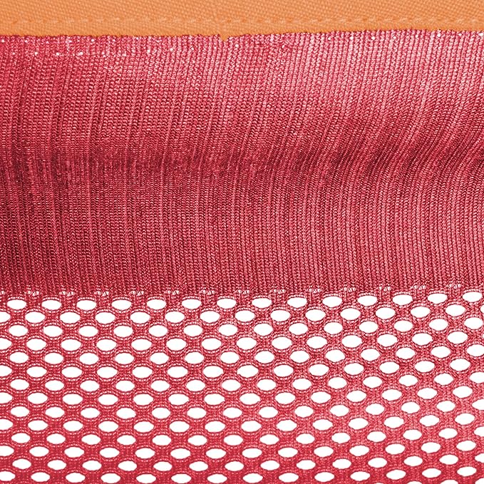 Vivere Double Polyester Mesh Hammock - 400 lb Capacity (Punch/Peach)