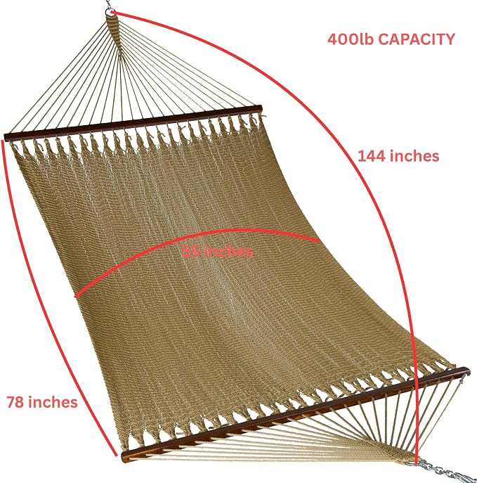 Island Oasis Hammock | Weather Durable Materials
