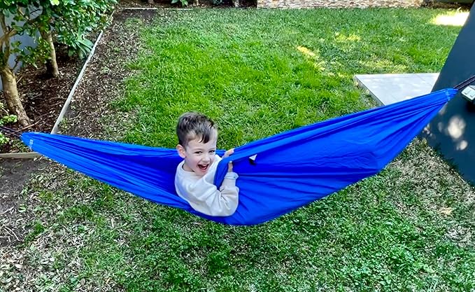Sky Kid Hammock - Kid's Hammock - Small Camping Hammock, Camping Gear, Indoor/Outdoor - The Ideal Starter Hammocks for K I D S