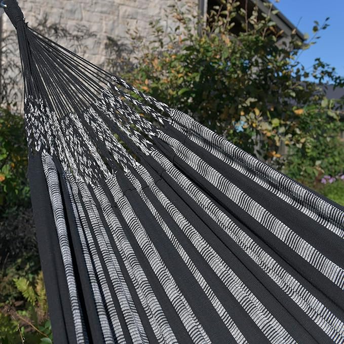 Vivere Latin Hammock Collection – Vibrant 100% Cotton Double Hammock, Supports 2 Adults - 450 lb Capacity (Splendora)