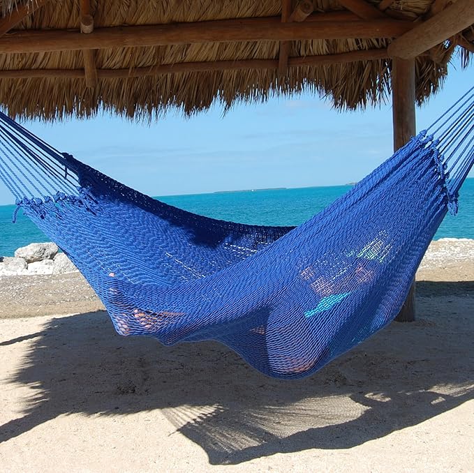 Double Mayan Hammock (Dark Blue)