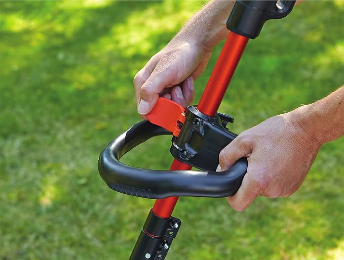 Black+Decker Dualvolt STC5433B Cordless Brushcutter, Grass Trimmer (54 V, with AFS Reflex Thread Extension, 33 cm Cutting Width, E-Drive Gear Transmission, Without Li-Ion Battery and Charger)