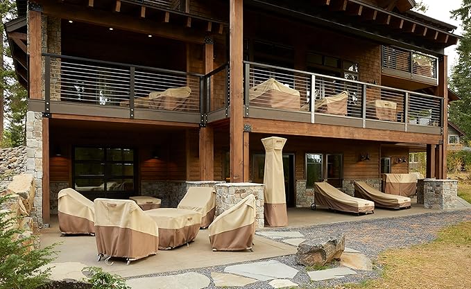 Classic Accessories Veranda's Best Waterproof Patio Sofa/Loveseat Cover, 88 x 40 x 34 Inch