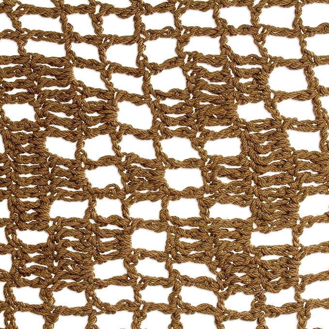 Novica Handmade Maya Memories in Olive Cotton Rope Hammock (Triple)