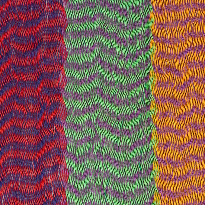 NOVICA Artisan Handmade Cotton Hammock Striped Rope Double Blue Orange Mexico Mayan [Bed Size 78in L x 70in W Total Length 158in L] ' Colors of Mexico' Double