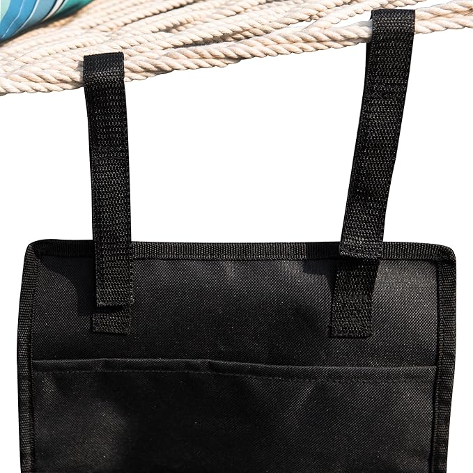Island Umbrella Island Retreat Hammock Organizer, Black