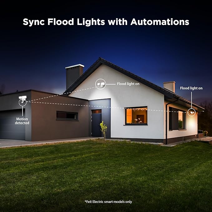 Smart WiFi Dual Head LED Flood Light