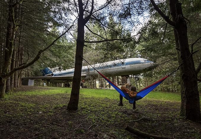 Rincon Hammock W/ Straps - Buy a Hammock - we'll Plant a Tree. Rincon 'Trestles' All-in-One Double Hammock. Backpacking, Camping and Travel Friendly - 'Knot' Rope - and a Lifetime Guaranty.