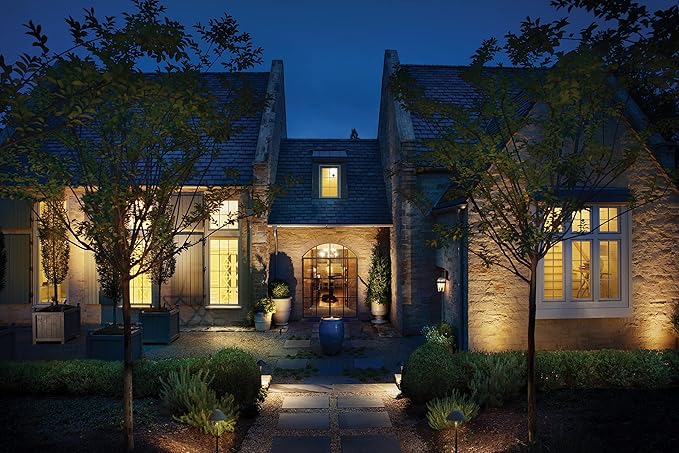 Hinkley Landscape Lighting Hardy Island LED Directional Well Light, 3 Openings, Matte Bronze