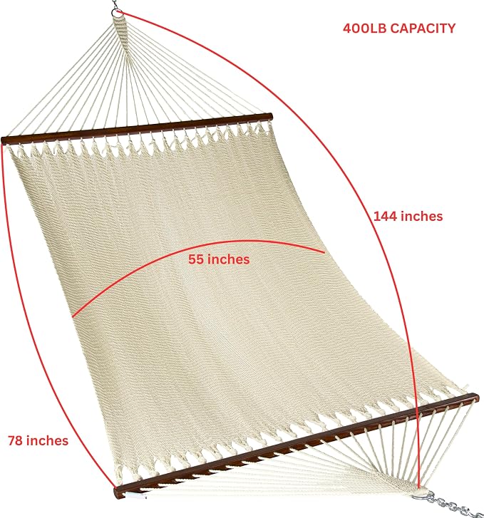 Island Oasis Hammock | Weather Durable Materials