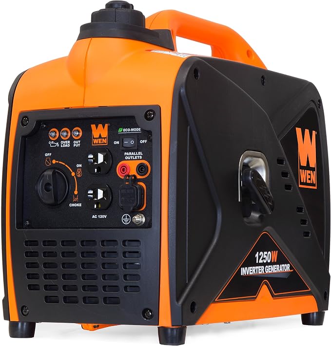 WEN 56125i 1250-Watt Gas-Powered Inverter Generator, CARB Compliant