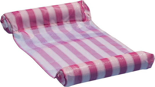 Sun Searcher Key West Inflatable Water Swimming Hammock, Pink