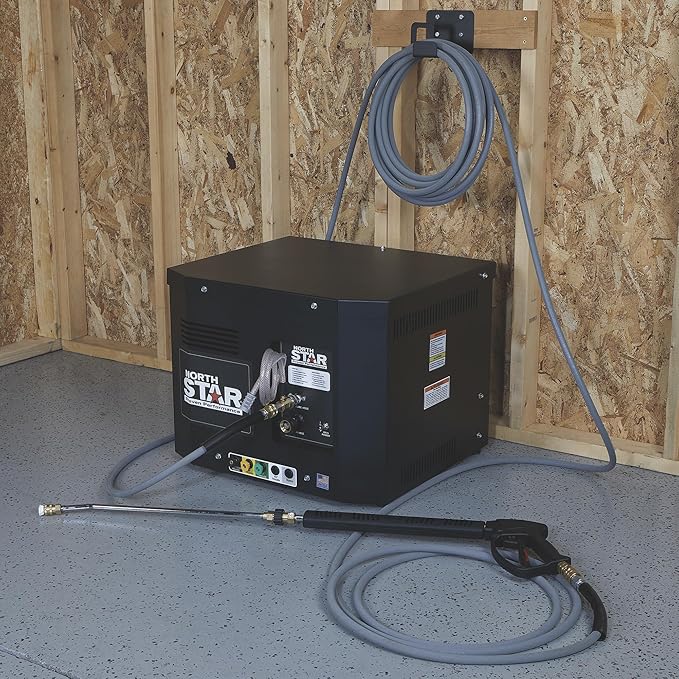 NorthStar Electric Cold Water Total Start/Stop Stationary Commercial Pressure Washer -2500 PSI, 3.0 GPM, 230 Volts - Model 1571108