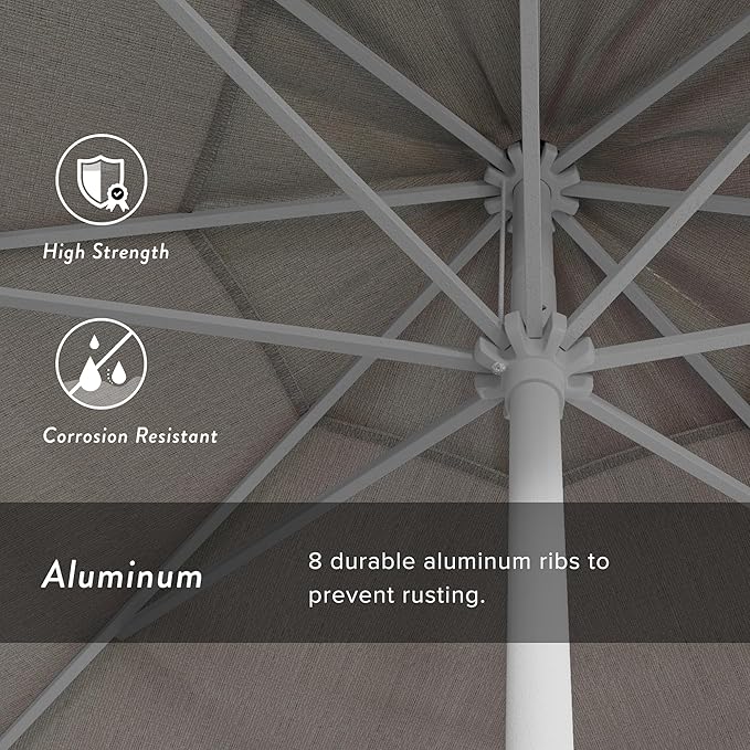 California Umbrella 9' Rd Aluminum Patio Umbrella