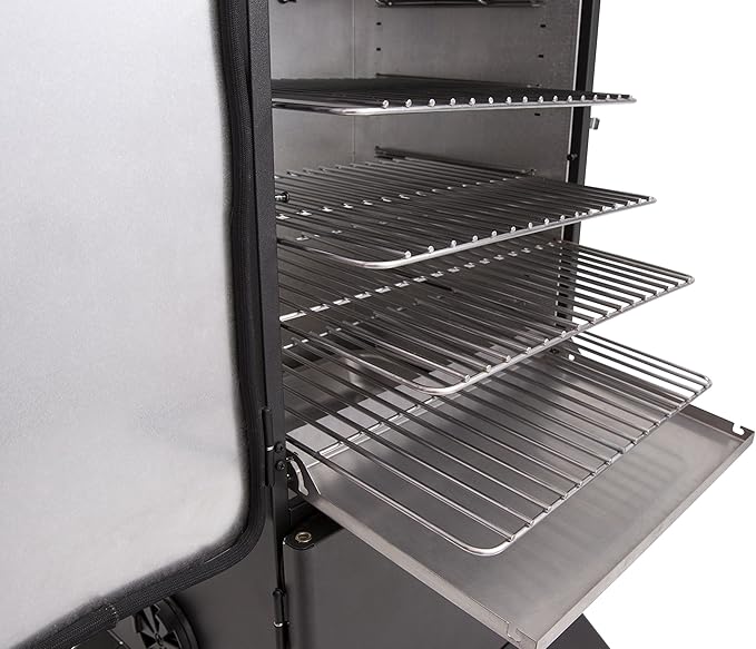 Broil King 923617 Vertical Natural Gas Cabinet Smoker, Black