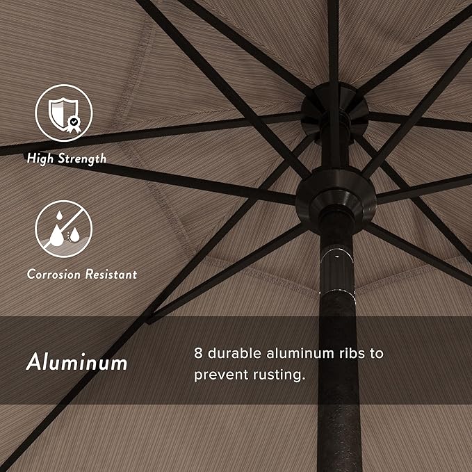 California Umbrella 7.5' Round Aluminum Market Umbrella