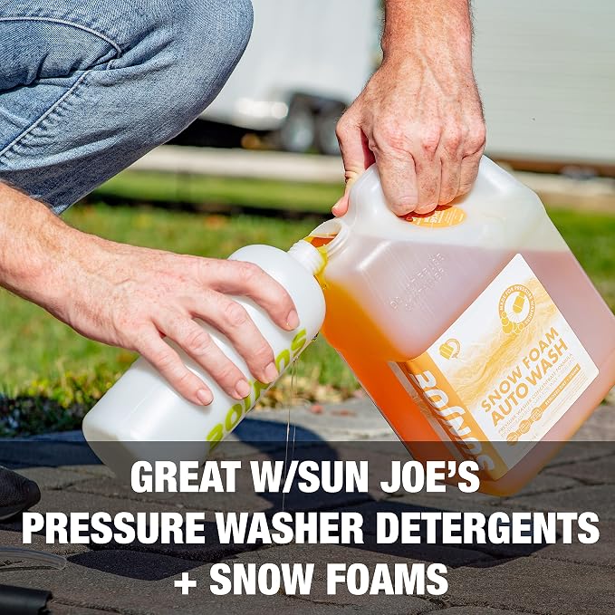 Sun Joe SPX-FC34-MXT Foam Cannon for SPX Series Electric Pressure Washers 34 Oz. | 1/4" Quick Connector | 5 Quick Connect Nozzle Tips