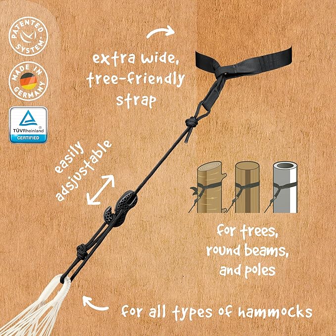 LA SIESTA® Alabama Quilted Hammock with Spreader Bar & TreeMount, Fabric Tree Hammock with Tree Straps for Beams Posts - Weatherproof Outdoor Hammock - 2 Person Double Hammock Bed - XL King, Avocado