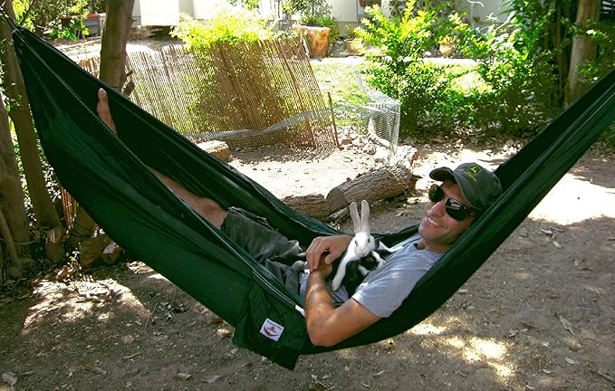 Hammock Bliss Single - Camping Hammock - Camping Essentials, Portable Hammock - The Longest Single Hammock On Earth for Outside, Hiking, and Travel