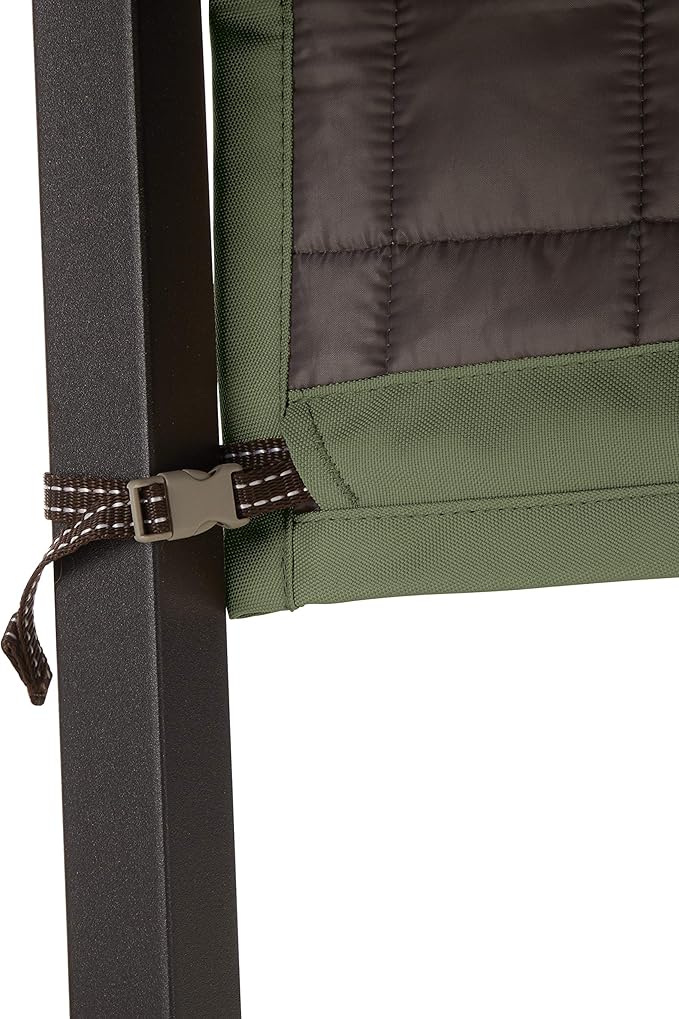Classic Accessories Montlake Water-Resistant 45 Inch Patio Chair Slipcover, Heather Fern, Patio Furniture Covers