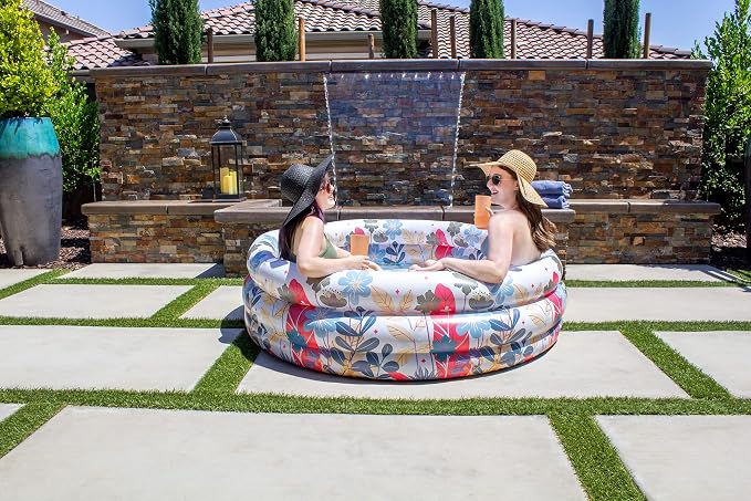 Poolmaster Inflatable Swimming Pool, Summer Garden