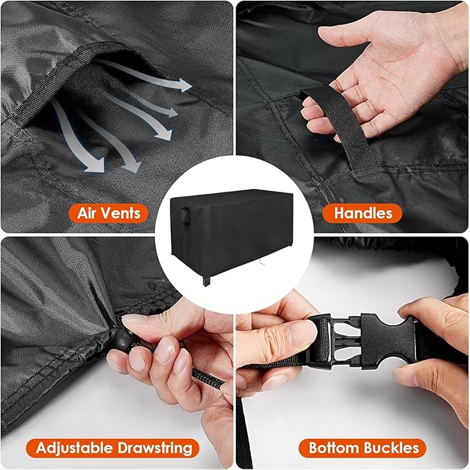 Customized Table Cover for Outdoor Tables, Personalized Heavy Duty Waterproof Table Cover for Outdoor Buffet Table/Bar Tables/Prep Table/Grill Table/Cooler Cart/Dining Tables/Coffee Tables
