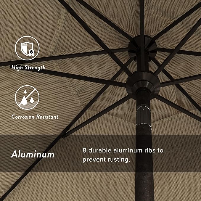 California Umbrella 7.5' Round Aluminum Market Umbrella