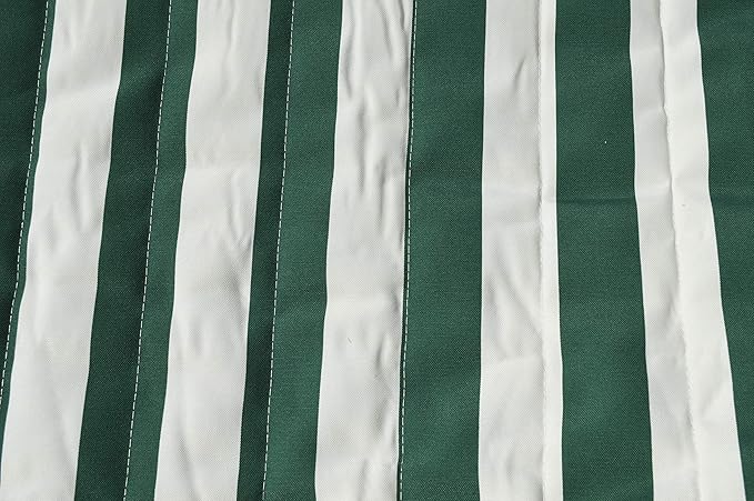 Quilted Hammock (Green Stripe)