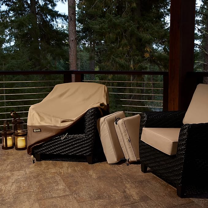 Classic Accessories Veranda's Best Waterproof Adirondack Patio Chair Cover, 32 x 34 x 36 Inch