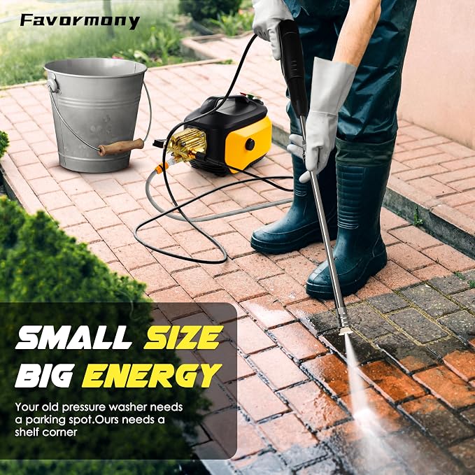 Pressure Washer, Portable Power Washer for Car Detailing, Home, Fences, Driveways, Patio Outdoor All Other Cleaning transformations