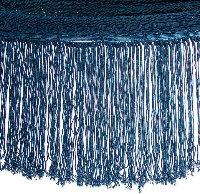 Novica Handmade Yucatan Dreams Cotton Rope Hammock (Double)
