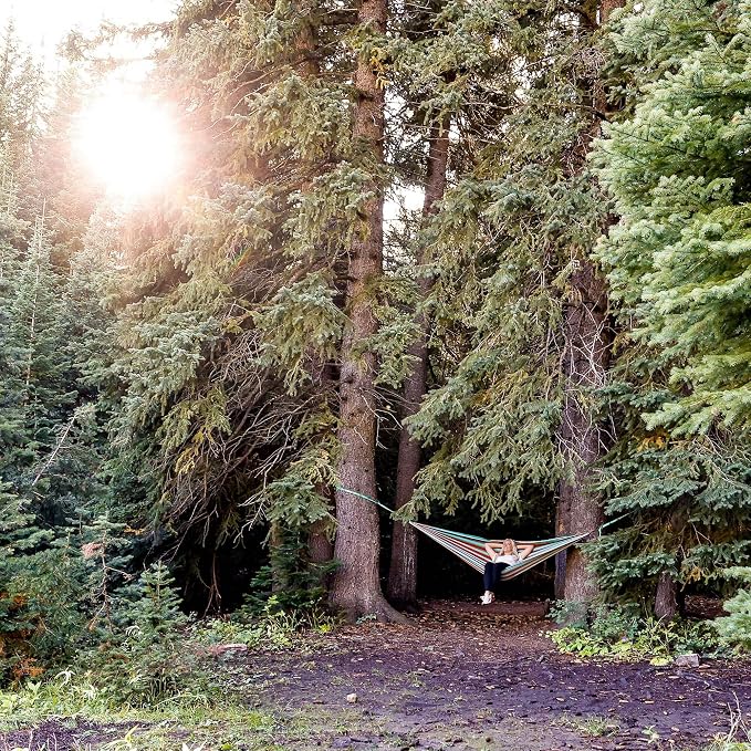 Grand Trunk TrunkTech Double Hammock, 11 ft, 500 lb, Lightweight, Heritage