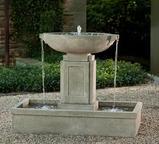 Campania International FT-206-TN Austin Fountain, Terra Nera