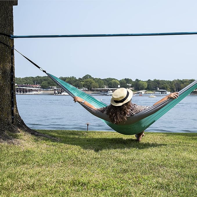 Equip Single Point Portable Hammock Stand - Perfect for Lounging & Camping Hammocks - Hang Around & Enjoy The Outdoors - Up to 400lbs Capacity