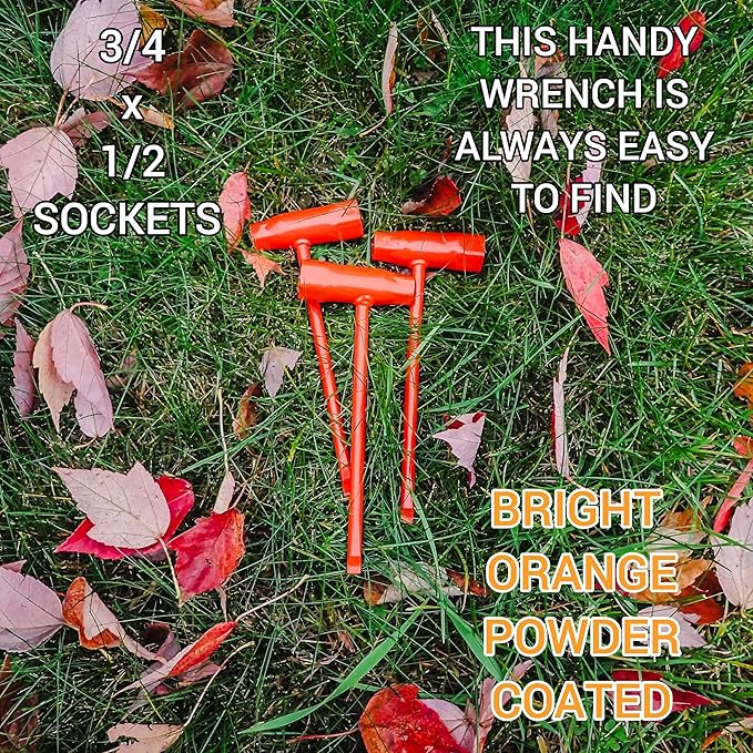 DUKE'S 8-Pack Chainsaw SCRENCH Wrench FITS Husqvarna STIHL 1/2x3/4-13mm x 19mm