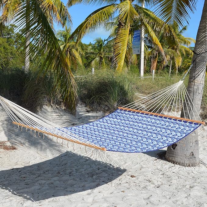 Quilted Hammock (Blue Wave)