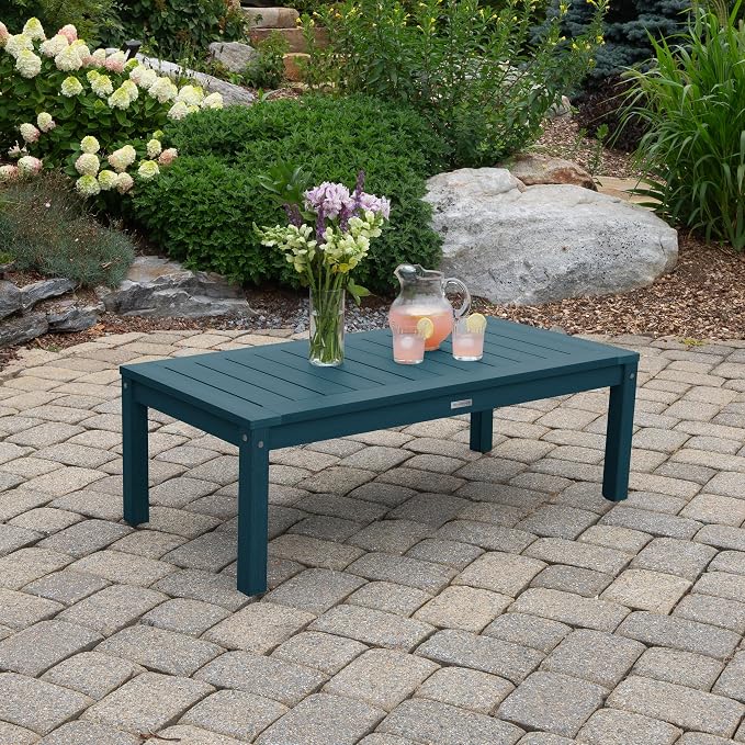 Highwood AD-DSCT1-NBE Adirondack Coffee Table, Nantucket Blue
