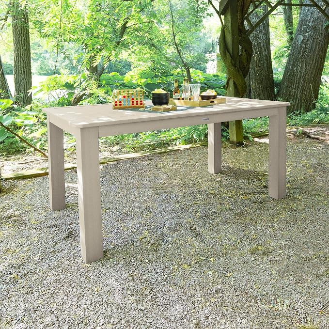 highwood Lehigh and Weatherly Rectangular Counter Height Dining Table, 42 x 72, Whitewash