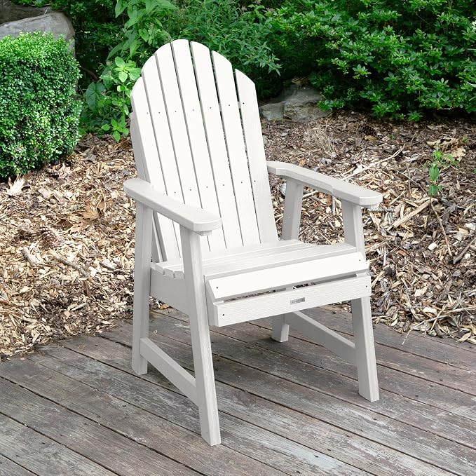 Highwood Hamilton Adirondack 7pc Dining Set, 84" x 42", Dining Height, White