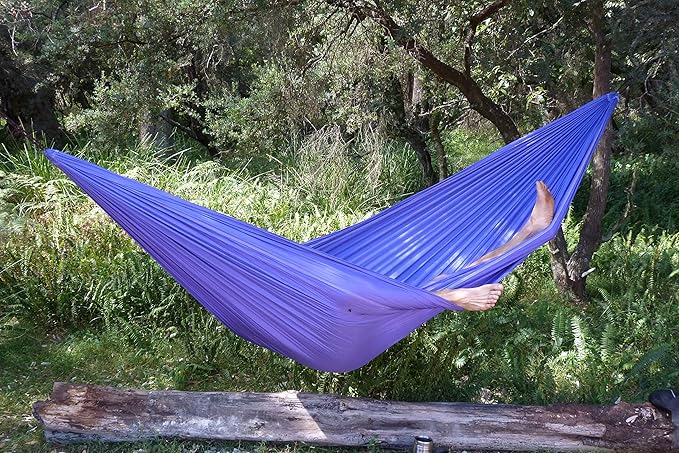 Hammock Bliss Double - Extra Long - Extra Wide - Extra Large - Two Person Double Wide Camping Hammock - Suspension System Included - The Largest Double Hammock On Planet Earth