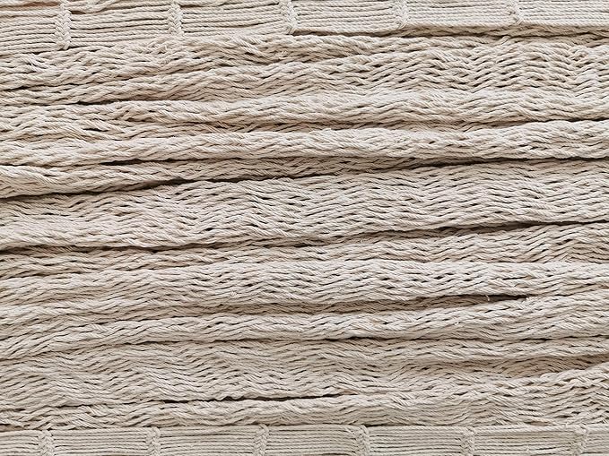 Traditional Mayan Hammock -Natural Hammock (Small) - Thick Nylon Thread