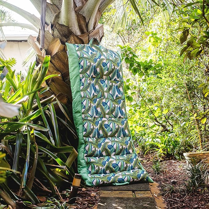 Big Joe Kona Hammock No Inflation Needed Pool Lounger with Headrest, Quick Draining Fabric, 4 feet Big