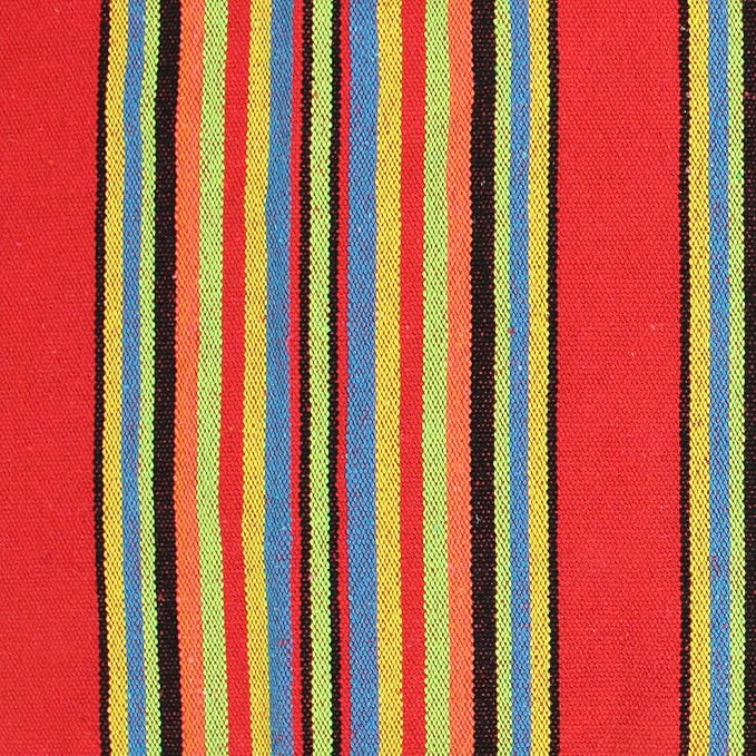 Northlight 77" Red and Yellow Striped Woven Single Brazilian Hammock